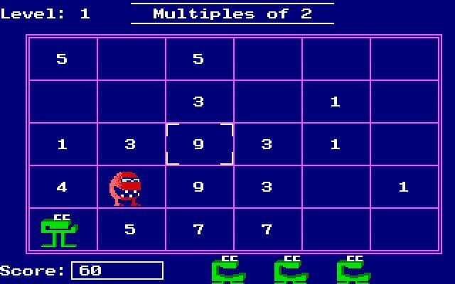 Number Munchers screenshot 3