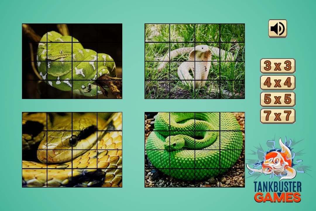 Snake Puzzle HD screenshot 2