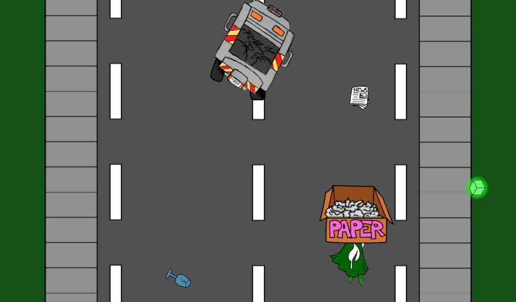 Green Leaf and the Garbage Truck screenshot 3