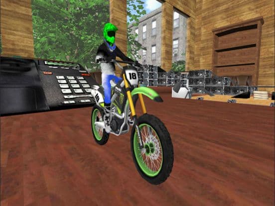 Office Bike Stunt Racing Sim-ulator screenshot 2
