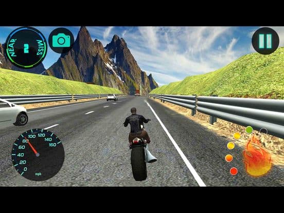 Highway Speed Bike Riding