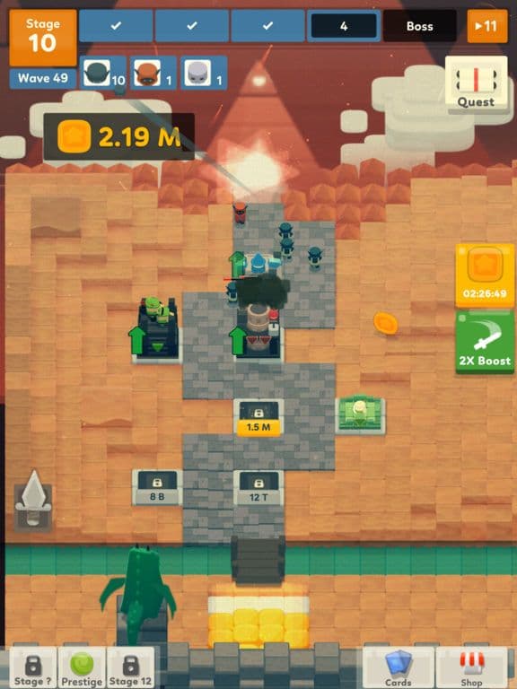 Idle Tower Heroes screenshot 2