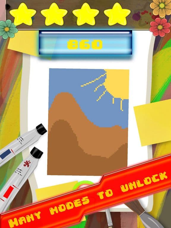 Pixel painter story