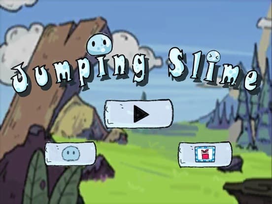 Jumping Slime 2D Platform Game screenshot 2