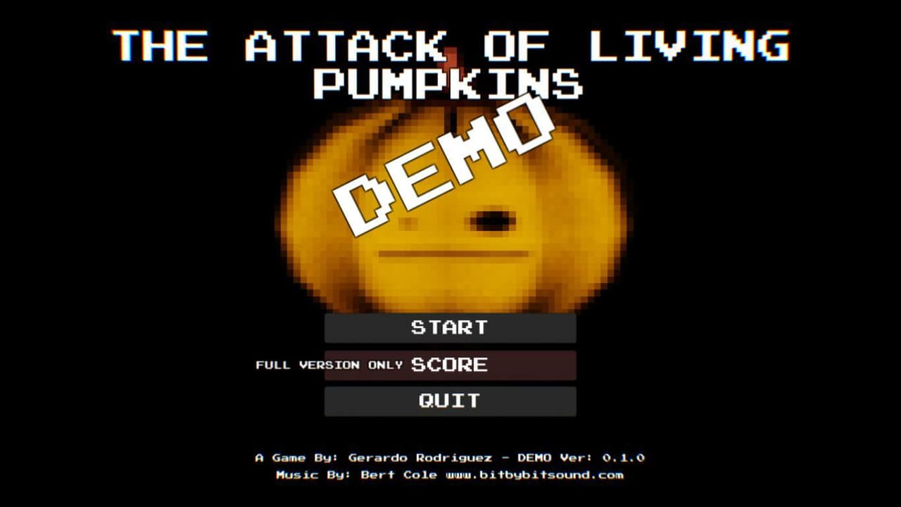 The Attack Of Living Pumpkins Demo screenshot 3