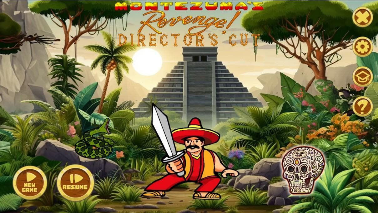 Montezumas Revenge - Directors Cut screenshot 2