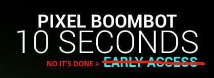 Pixel BoomBot 10 Seconds screenshot 2