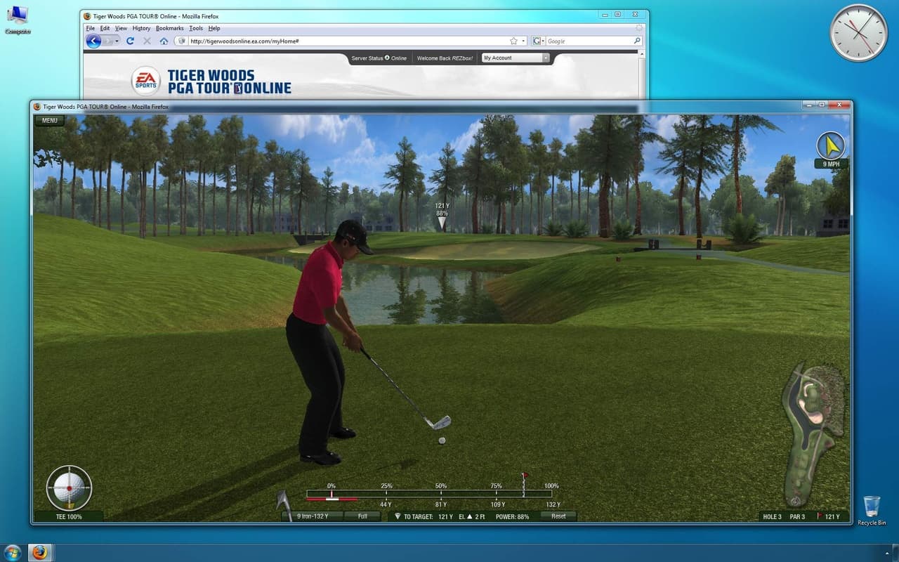 Tiger Woods PGA Tour Online screenshot 5