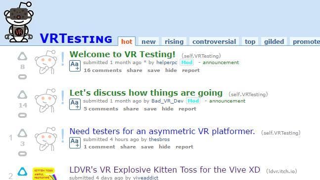 LDVRs VR Explosive Kitten Toss for the Vive