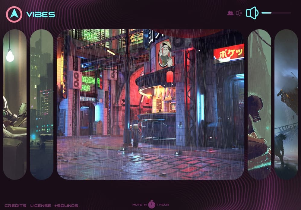 Vibes - positive soundscapes to boost your workday screenshot 3