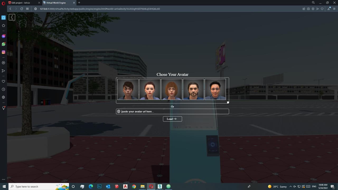 Threejs+Cannon Virtual City