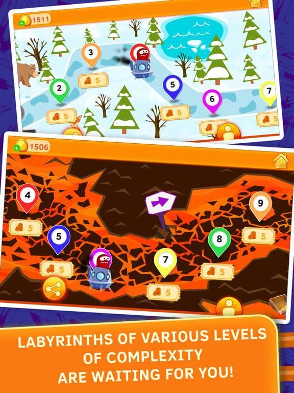 Little ghost maze game screenshot 4