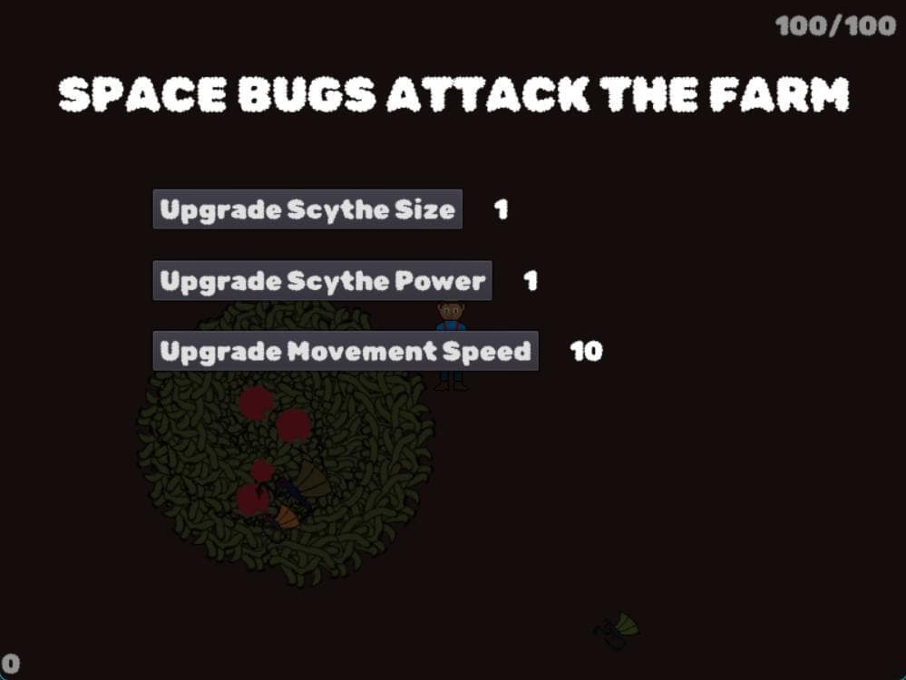 Space Bugs Attack the Farm!
