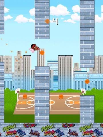 Floppy King James in: Basket-ball Chase and Impossible Hoop Bouncing screenshot 3