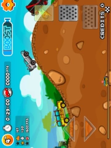 Happy Hill Climb Wheels Race screenshot 2