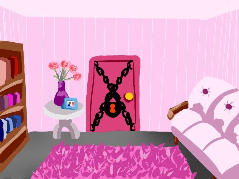 Genre-Confused Room Escape, a Visual Novel