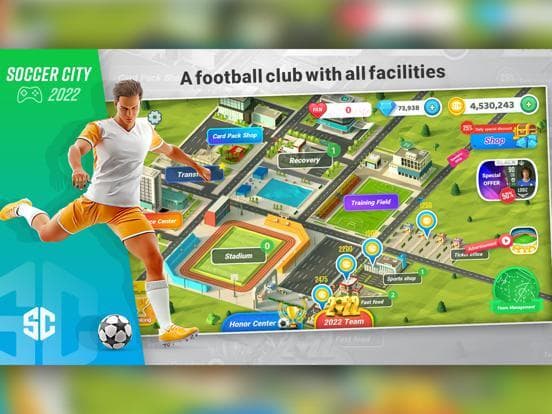 Soccer City - Club Manager screenshot 2