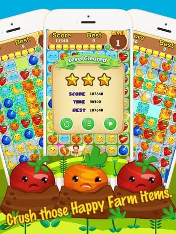 Happy Farm Country 3 Match Game screenshot 4