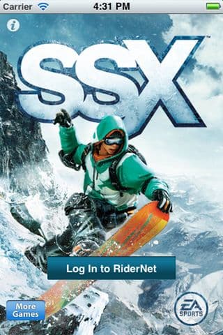 SSX RiderNet by EA Sports screenshot 2