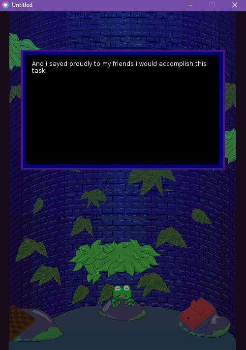 A Frog In A Well (itch)