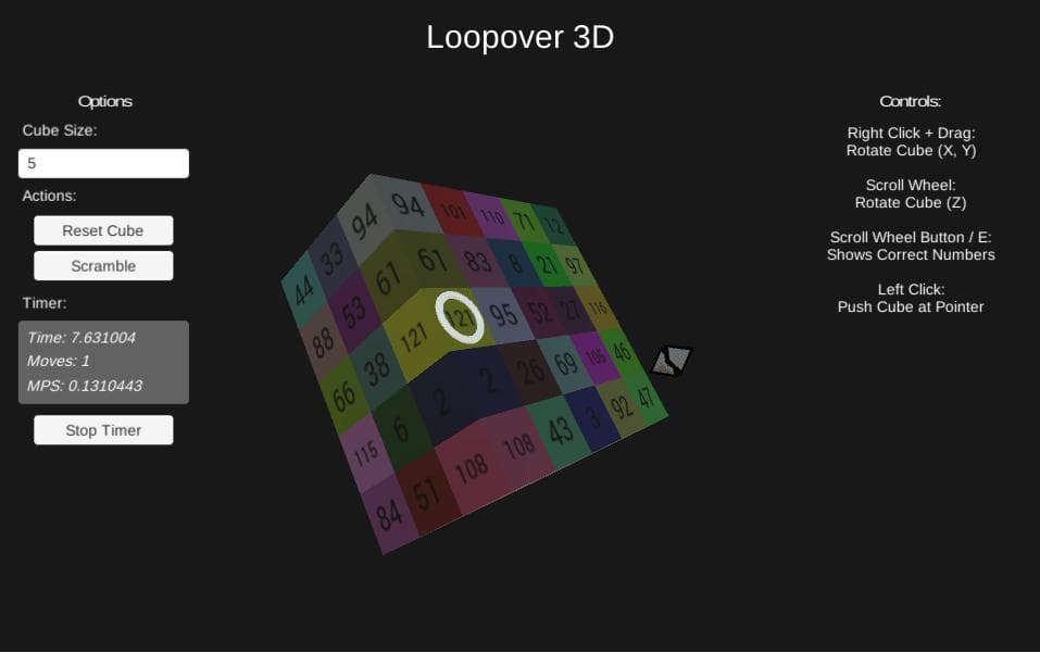 Loopover 3D screenshot 3