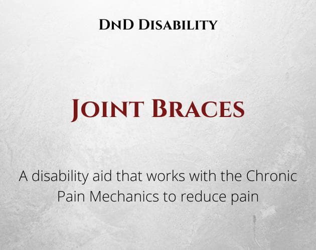 Joint Braces - DnD 5e
