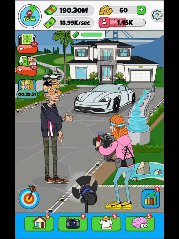Lamar - Idle Vlogger screenshot 3