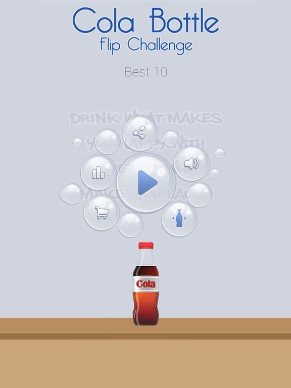 Cola Bottle Flip Challenge screenshot 2