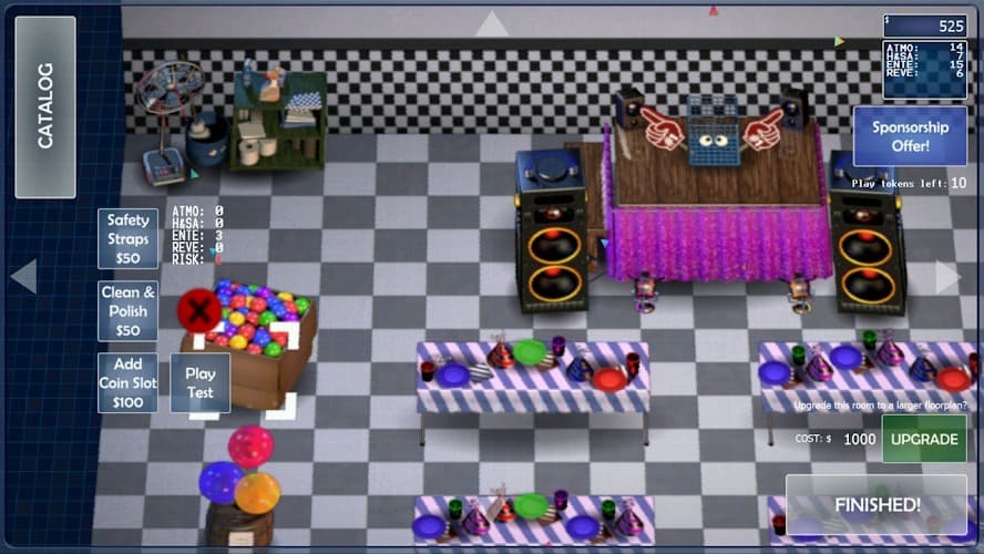 Five Nights at Freddys pizzeria simulator screenshot 2