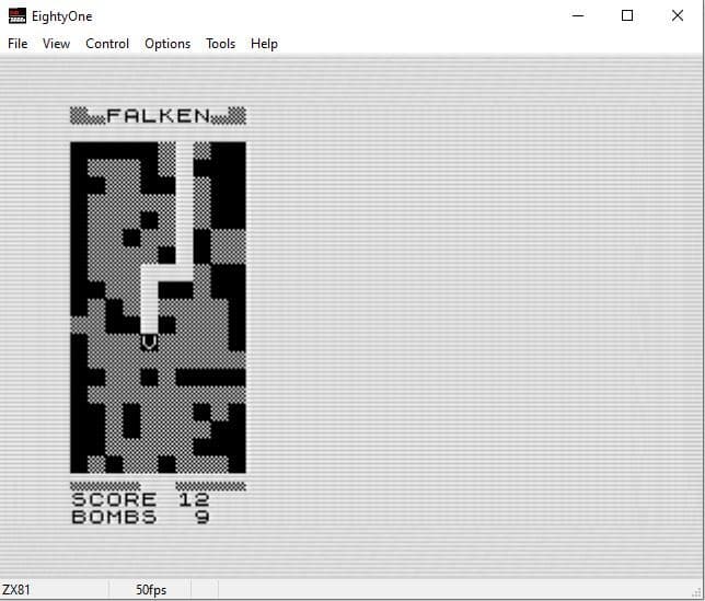 ZX81 Falkens Maze