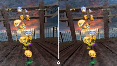 Emoji Samurai VR: Slice and dice emojis for Google Cardboard screenshot 4