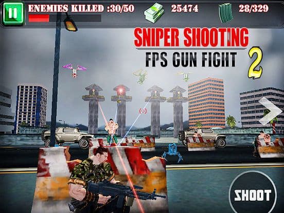 Sniper Shooting: 3D Gun Fight screenshot 5