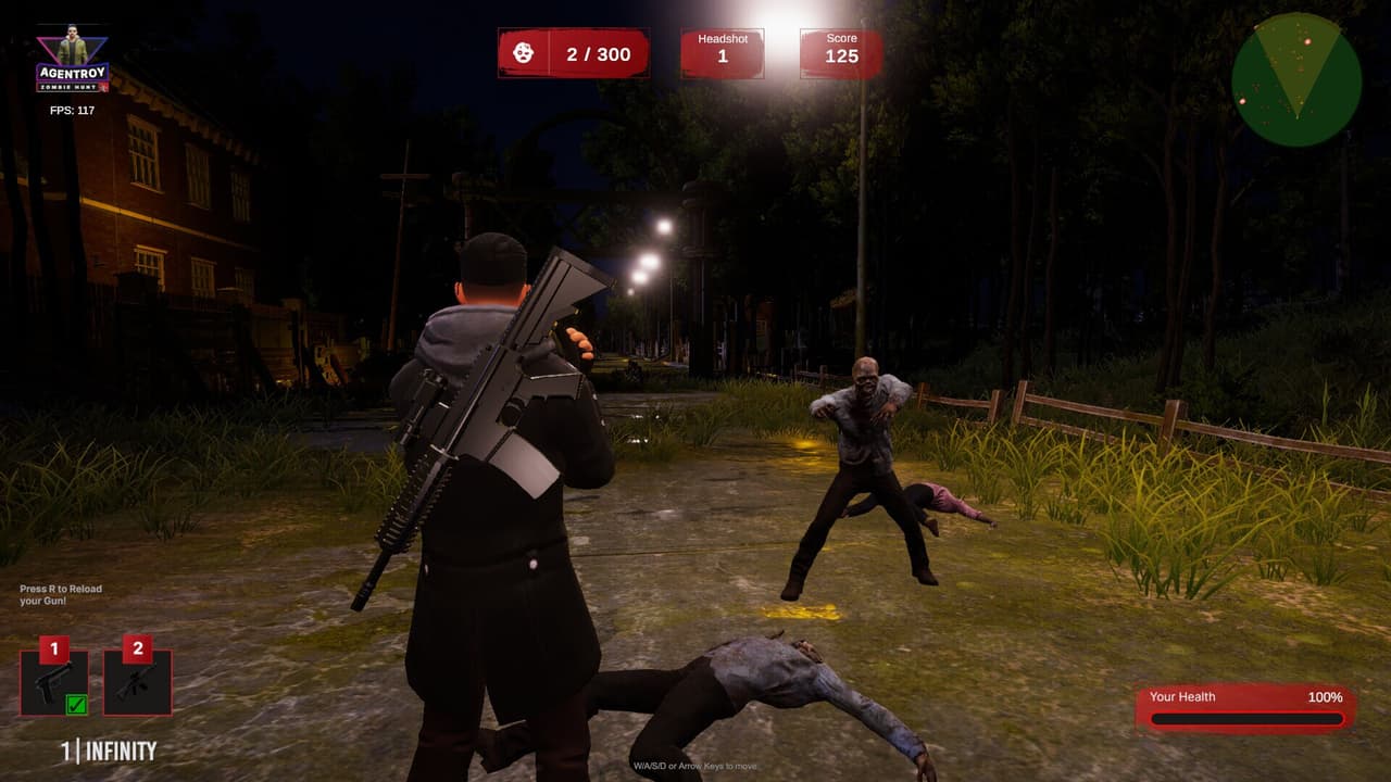 Agent Roy - Zombie Hunt screenshot 5