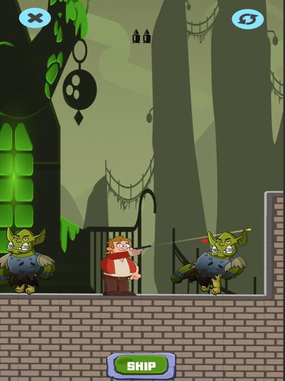 Mr shooter: castle Orc bullet screenshot 3