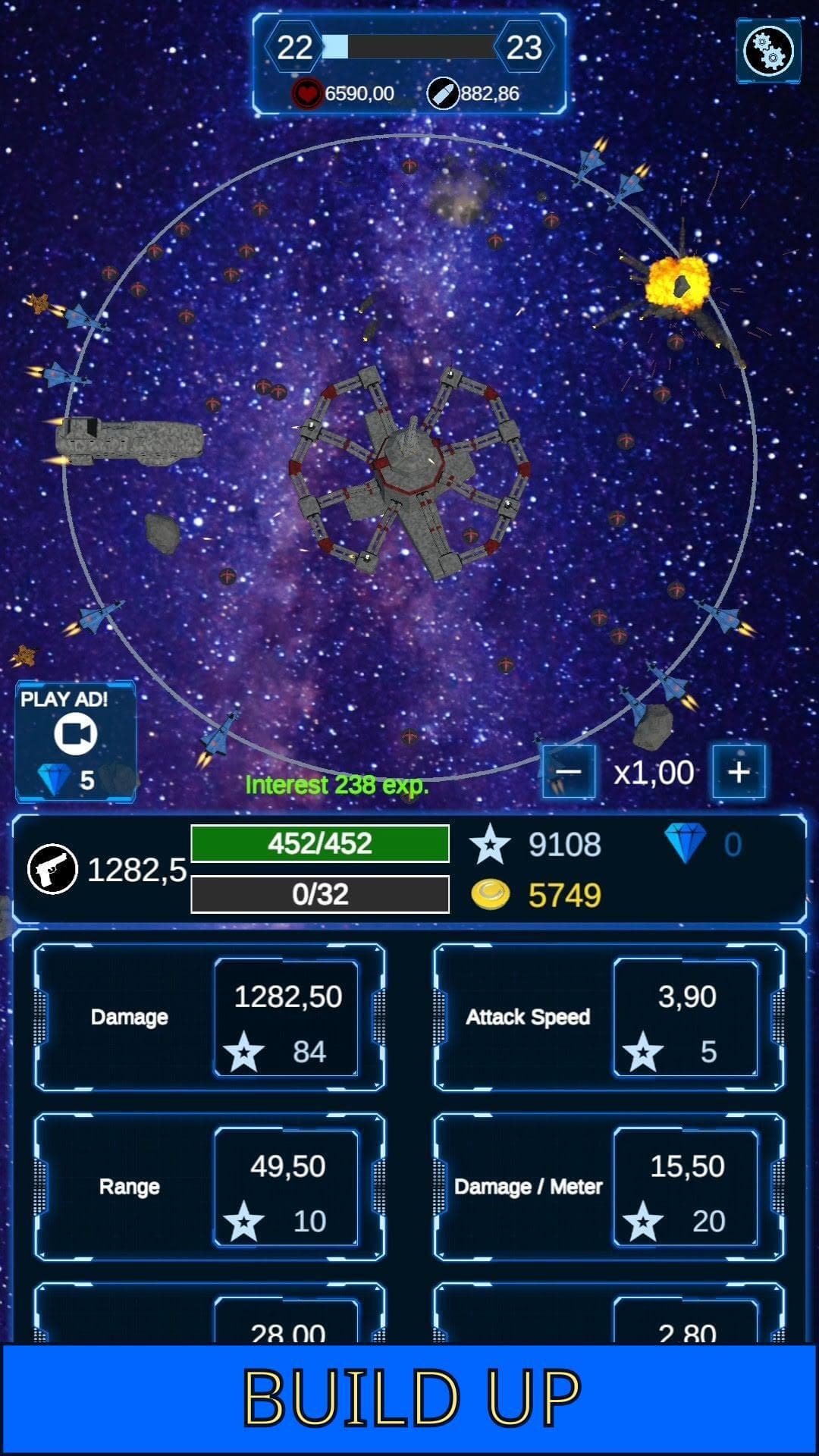 Idle Space Tower Defence screenshot 6