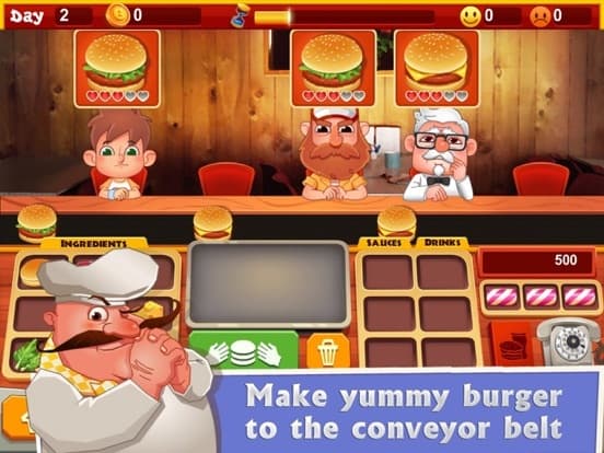 Burger Restaurant - Be the Chef and Boss screenshot 2