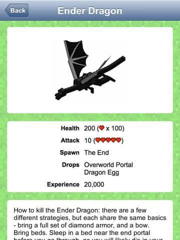 Wiki for Minecraft FREE screenshot 2