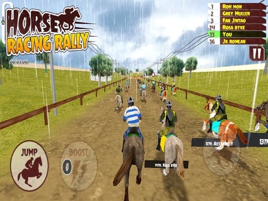 Horse Riding Racing Rally screenshot 3