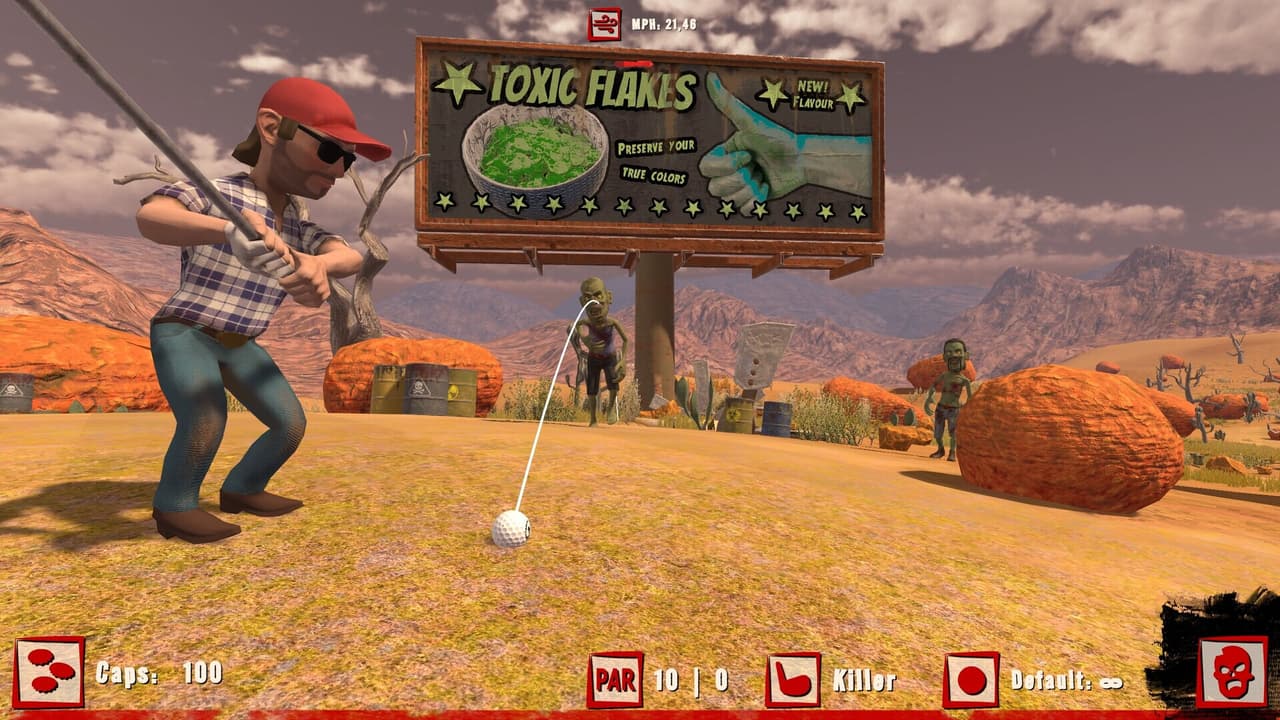 Golf VS Zombies screenshot 2
