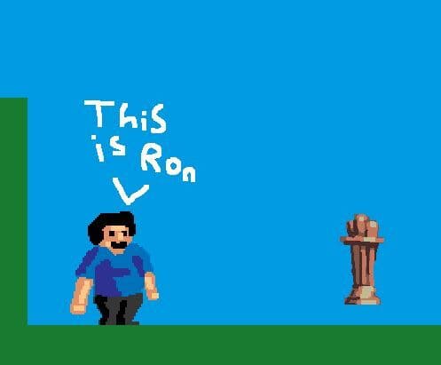 Ron and his Thingimabob he oversees
