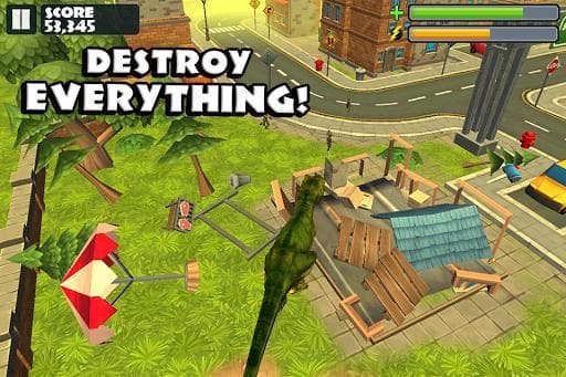 Jurassic Rampage: Smash City screenshot 3