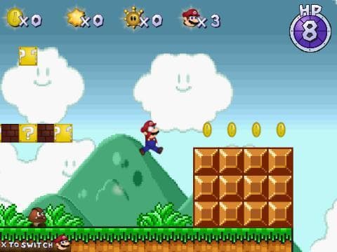 Super Mario on Scratch 6 Enlightened - HTML Port