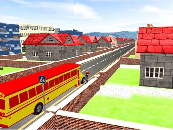 School Bus Driver City Driving
