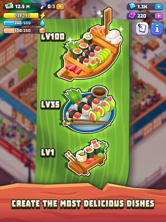 Sushi Empire Tycoon—Idle Game screenshot 4