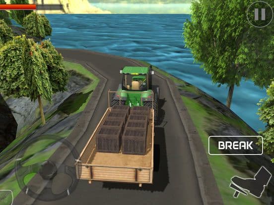 Forage Tractor Transporter Sim screenshot 6