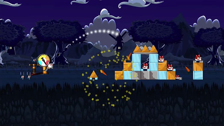 Angry Bunnies: Colossal Carrot Crusade screenshot 4