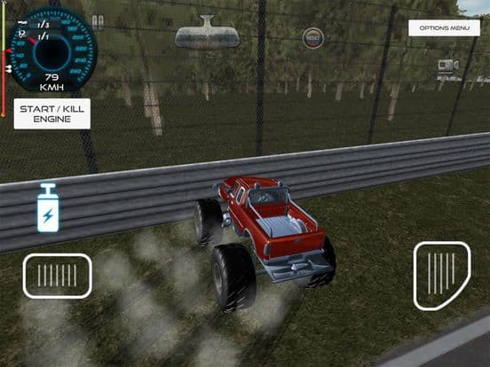 3d Monster Truck Race 2017 screenshot 3