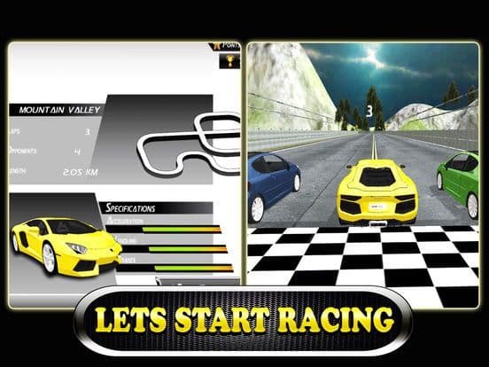 Real 3d Car Race: Xtreme Drifting screenshot 2