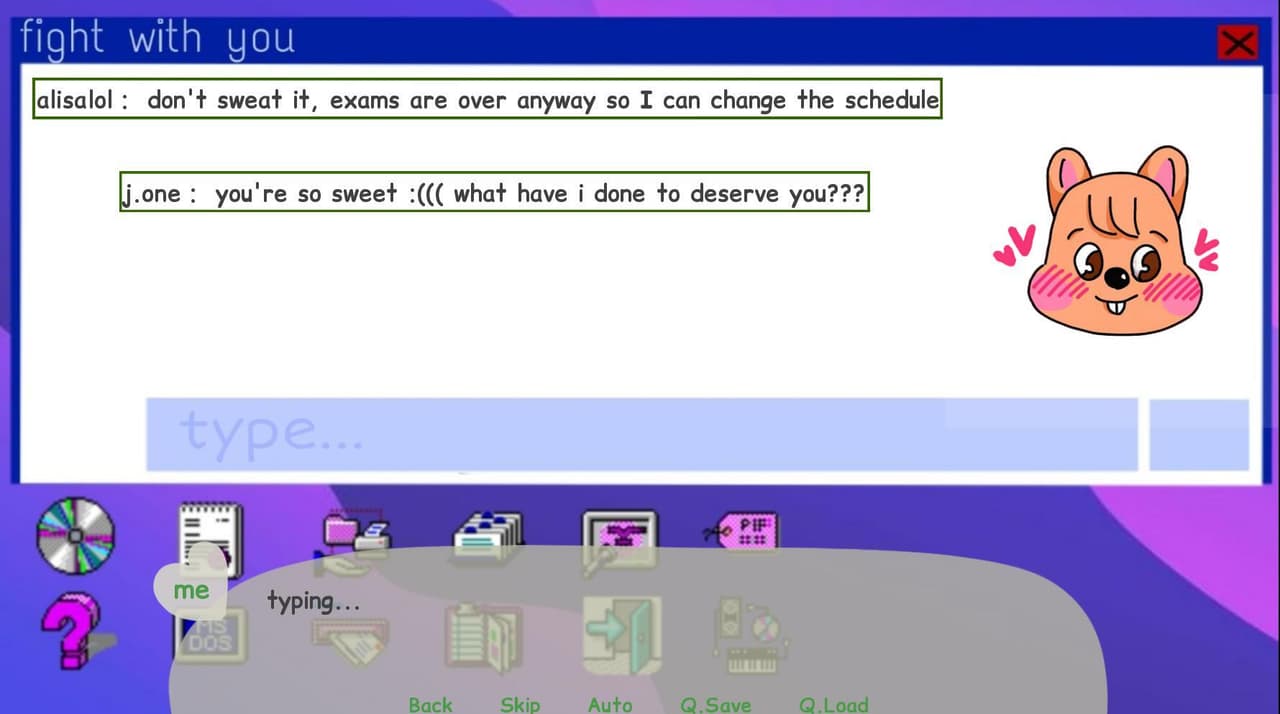 fight with me (AlisaLoL) screenshot 2