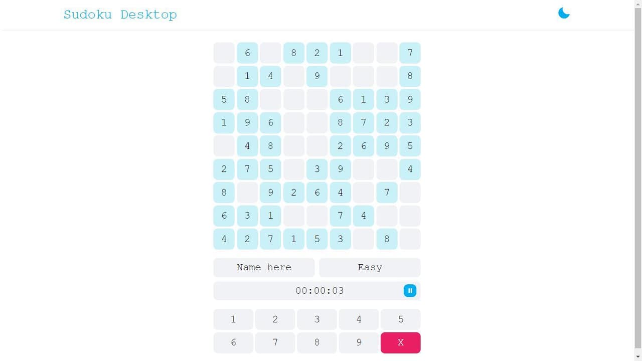 Sudoku Desktop screenshot 4